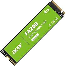 Acer FA200 SSD 4TB 超高速 5年保証