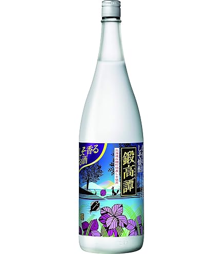Amazon.co.jp: 合同酒精 しそ焼酎 鍛高譚 20度 [ 焼酎 20 日本 720ml