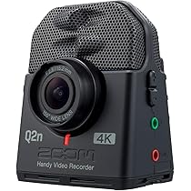 Amazon.co.jp: ZOOM 超小型 軽量 4Kビデオカメラレコーダー Q2n-4K XY