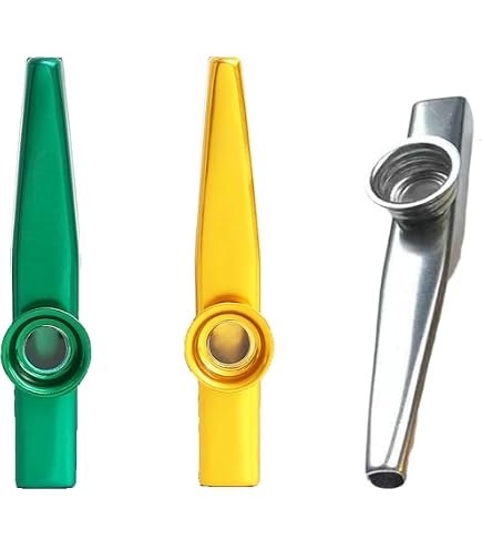 Amazon.co.jp: KC Kazoo カズー KZ-50/ゴールド シルバー 2個セット