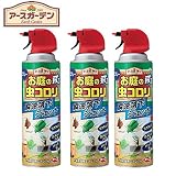 アース製薬 お庭の飛ぶ虫コロリ瞬速落下ジェット 480ml×3セット