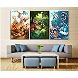 Amazon Co Jp アートパネル ポケットモンスター ピカチュウ インテリア 絵画 油絵 セット 壁掛け 壁飾り 壁の絵 部屋飾りおしゃれ 装飾 壁絵 壁アート フレームレス装飾画 印刷絵画 額縁なし 壁紙 ポスター モダン cm 30cm 1 6cm ホーム キッチン