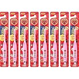 ライオン こどもハブラシ 1才半-5才用 アンパンマン ピンク 8本