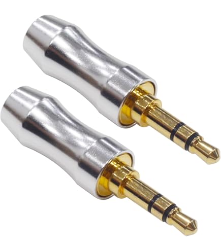 Amazon | ABE 自作用プラグ 3.5mm 3極ステレオミニプラグ 自作