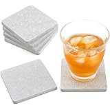 コースター 珪藻土 タイプ (６枚セット) 【 吸水性 調湿性 消臭性 に優れた自然素材の特性を生かした 珪藻土のコースター 】 珪藻土コースター soil (けいそうど) 吸水コースター 『 コップ グラス カップ などのコップ置きとして/鍋敷き 