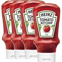 Amazon.co.jp: ハインツ (Heinz) トマトケチャップ逆さボトル 460g×4本