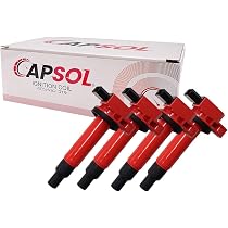 Amazon | CAPSOL 強化イグニッションコイル 4本セット 1台分 アクア