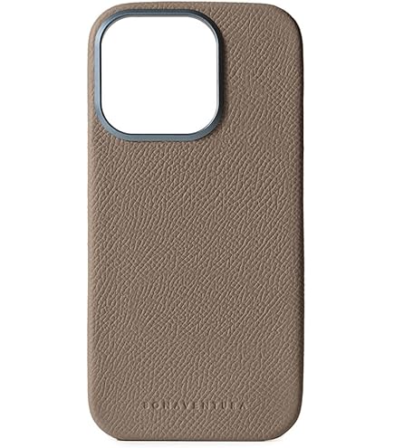 【美品】BONAVENTURA iPhone13 グレージュ×シェル　ノブレッサ Amazon.co.jp: 【ボナベンチュラ】 ダイアリーケース (iPhone 13