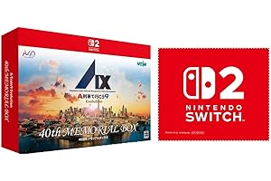 Ａ列車で行こう9 Evolution 40周年メモリアルボックス -Switch2 【Amazon.co.jp限定】特典 Nintendo Switch 2 ロゴデザイン マイクロファイバークロス 同梱