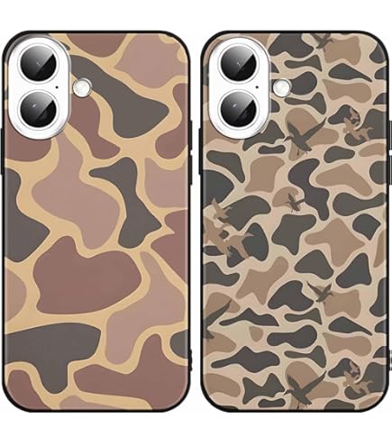 For IPhone 12/iPhone 12 Pro Case,HY2 Camo Duck Burkina