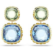 Amazon | 【公式】【スワロフスキー】Chroma ドロップピアス