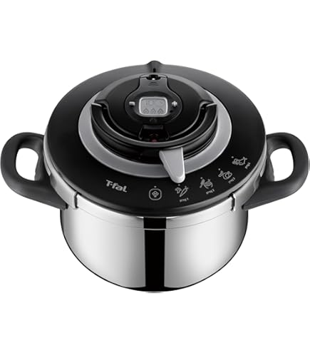 Amazon.co.jp: T-fal Pressure Cooker 1.6 gal. (6L) One touch open