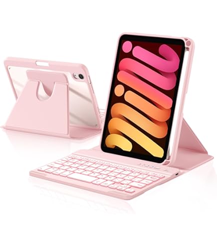 ZOMUN Bluetooth Backlit Toetsenbord Cover Toetsenbord Folio
