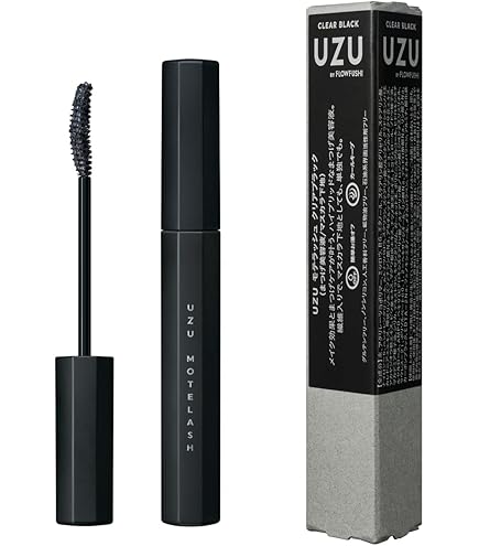 Amazon.co.jp: UZU モテマスカラ [ブラック] まつげ美容液マスカラ