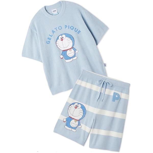 ジェラートピケ【JUNIOR】CATジャガードプルオーバー&ショートパンツセット ラッピング済み】ツインズキャットジャガードプルオーバー