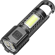 LED充電式ライト 三つのアーム付き Amazon | Seeshopo LED 懐中電灯 小型 充電式 【2025秋発売 最新