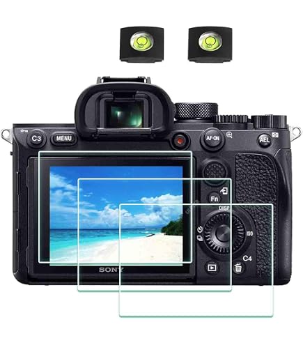 3+2 Pack] Screen Protector for Sony Alpha ZV-E10 II A7C II A7CII