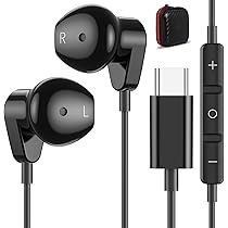 Amazon.co.jp: タイプc イヤホン 有線 対応iphone16 Pro max