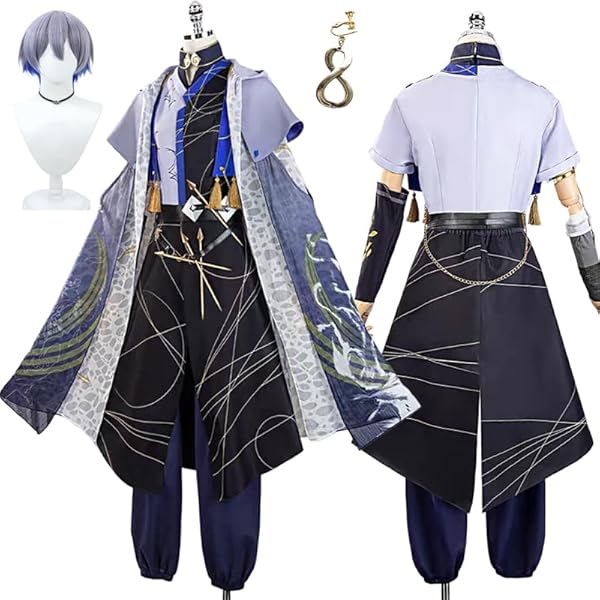 Amazon.co.jp: [アニコレ] 小柳ロウ変身後コスプレ衣装(ウィッグ 靴