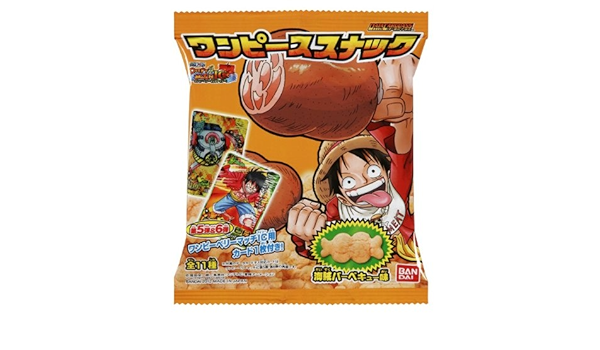 Amazon ワンピーススナック 海賊バーベキュー味 袋入 Box 食玩 通販