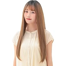 AQUADOLL ロングウィッグ ブラウン ウィッグ ロング/I AM ロング [wg354]
