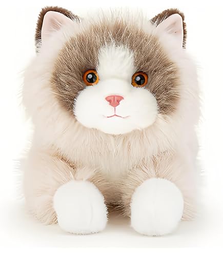 Amazon.co.jp: ぬいぐるみ かわいい四角い猫/ウサギ/クマの形の