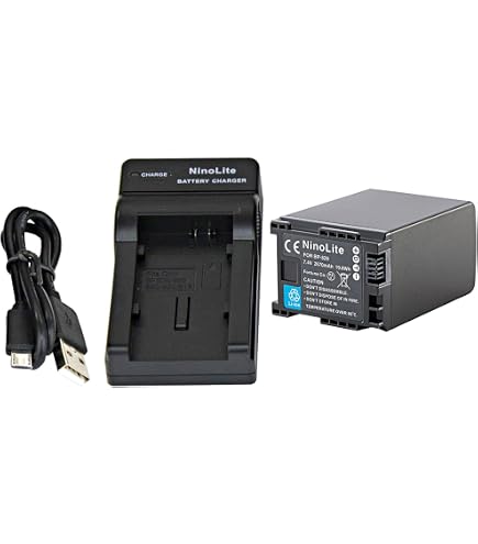Amazon | NinoLIte BP-828 対応バッテリー キャノン Ivis GX10/ HF G40