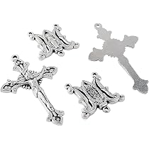 Weddng Rosary Center And Crucfx - Etsy