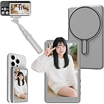 Amazon.co.jp: JEVDES iPhone用自撮りモニター 自撮りVlogモニター