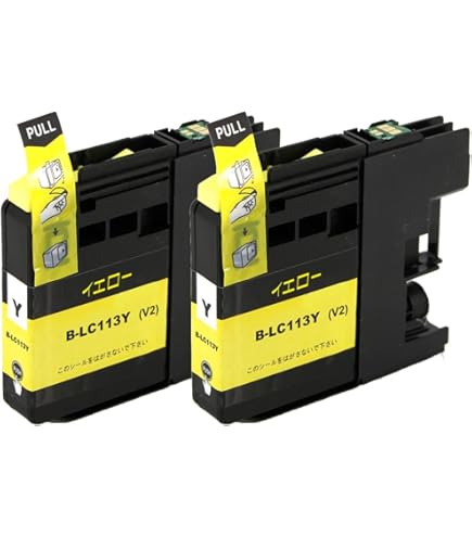 Amazon.co.jp: 【Ecolink】互換 インクカートリッジ LC113C（シアン