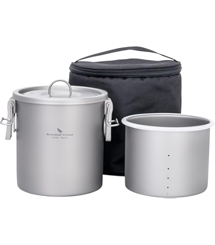 Amazon.co.jp: KEITH チタン キャンティーン 軽量 1100ml 水筒、700ml