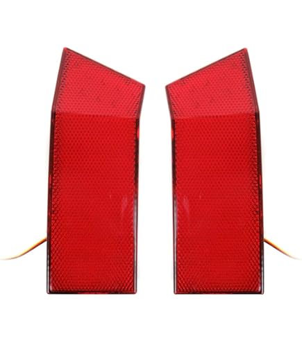 Amazon | デリカ D:5 LEDリフレクター リア ランプ 2p【レッド
