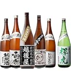 Amazon.co.jp: 日本酒 飲み比べ 特得セット 1.8L 6本 大吟醸 純米酒