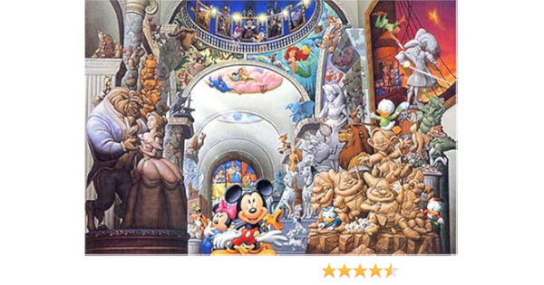 クーポン対象外 パズル ディズニーオールキャラクターミュージアム 3点廃盤 00 513 00ピース One 1000ピース 1000ピース わちふぃーるど Piece ジグソーパズル Labelians Fr