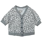 【H27春物】NEEDLE WORKS(ニードルワークス) 天竺6分袖Ribbon CARDIGAN 100cm /TOPGARY NO.NWS-15S-018