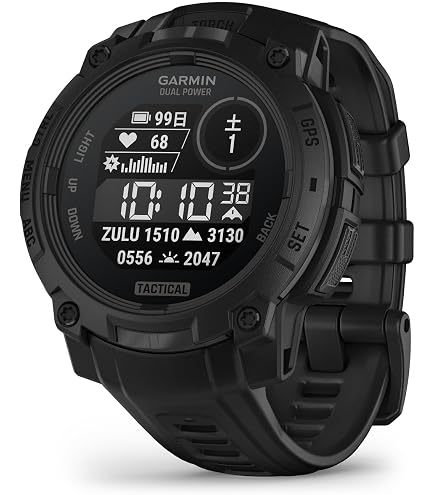 Amazon.co.jp: GARMIN(ガーミン) Instinct 2 Dual Power Graphite 直径