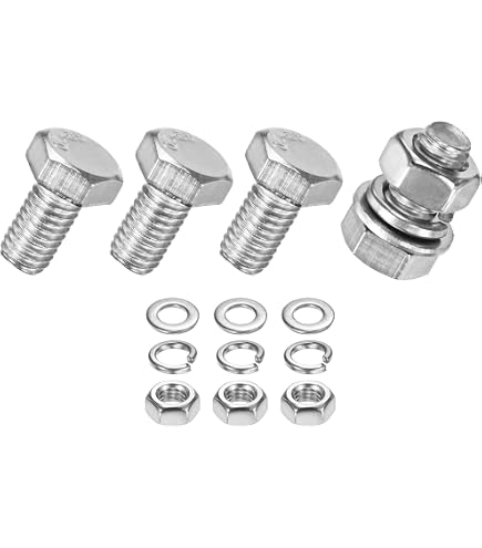 Amazon.co.jp: 2本組入 フランジボルトセット M10x35mmxP1.5