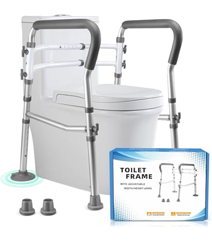 Amazon.co.jp: [EWC772R]TOTO トイレ用手すり（はね上げタイプ） 床