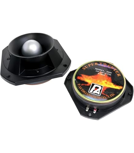 Amazon | 2.5インチ(72mm)ホーン型ピエゾツイーターユニット