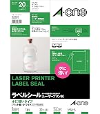 Amazon | エーワン ラベルシール レーザー 耐水 27面 20シート 31373