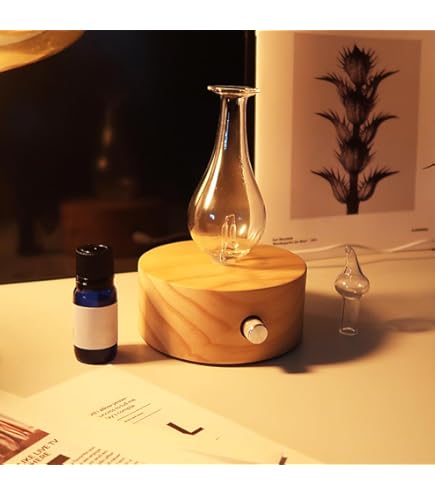 Amazon.co.jp: エッセンシャルオイルディフューザー ラウンド