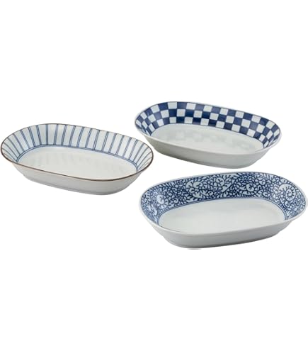 Amazon | 角田淳 すみ切り長方皿 小 2点 角皿 | ノーブランド品 | 小皿