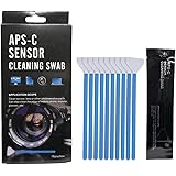 センサークリーニング スワブ [10本入り] フルサイズセンサー用 カメラクリーニング 綿棒 清掃用品 一眼レフ ミラーレスカメラ カメラ クリーニング 掃除 メンテナンス