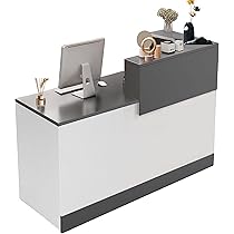 ☆Uさま専用☆カウンターテーブル☆送料込み☆ 他サイトでも出品し反響多数！ Amazon.co.jp: EastEamily 受付カウンター レジカウンター 木製