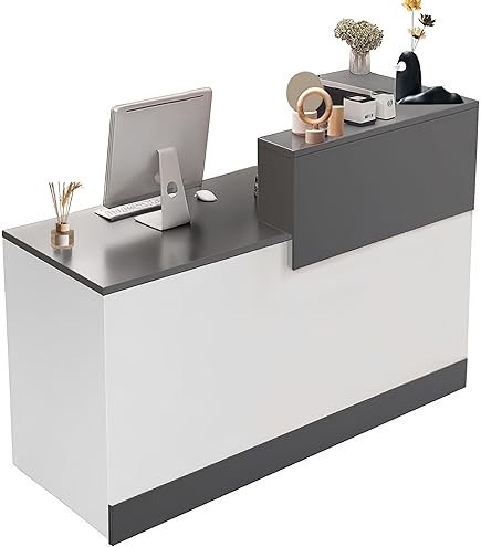 Amazon.co.jp: ZVJZFCGH(小さな店)受付カウンター レジ 受付台