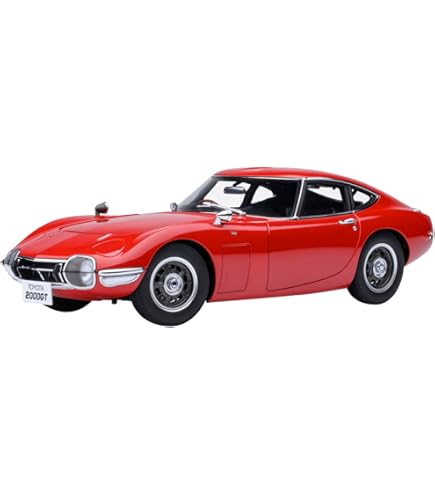 Amazon | AUTOart 1/18 トヨタ 2000GT レッド 完成品 | ミニカー