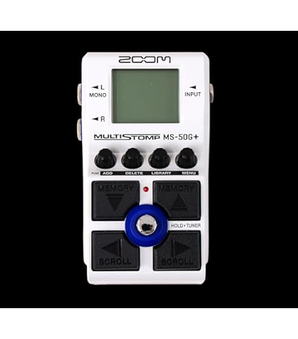 Amazon.co.jp: ZOOM ズーム MS-200D+ マルチストンプペダル イエロー