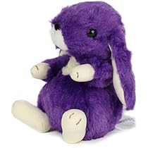 うさぎのぬいぐるみ 紫の帽子付き Amazon.co.jp: ぬいぐるみ (うさぎ ウサギ) ロップイヤー S