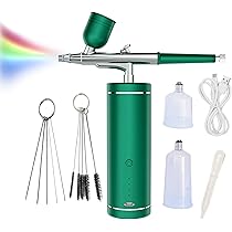 Amazon.co.jp: DAIDAIZAIエアブラシエアーブラシ充電式口径0.3mm残電量