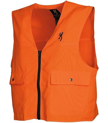 Browning 射撃ベスト　ハンティングベスト　フィッシングベスト M 黒 Amazon.co.jp: Browning 10194 Browning Safety Blaze Vest Xl